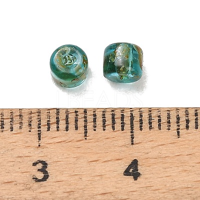 Picasso Glass Cylinder Seed Beads GLAA-C044-01E-1
