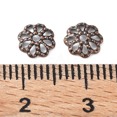 Brass Bead Caps EC134-R-1