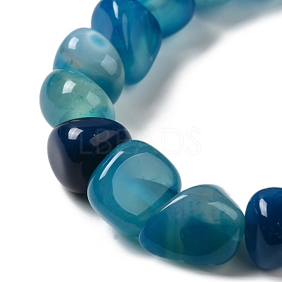 Natural Agate Beads Strands G-H295-B01-07-1