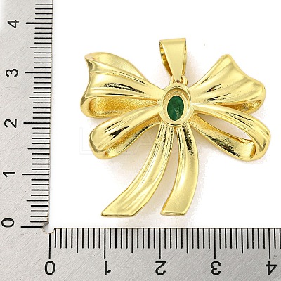 Golden Brass Pendant KK-R159-35G-01-1