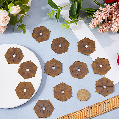 12Pcs Brass Handle Washers DIY-FH0010-54B-AB-1