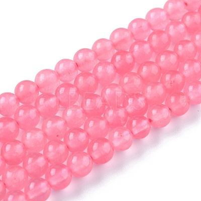 Natural White Jade Beads G-G766-A-20-1