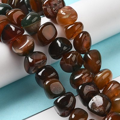 Natural Agate Beads Strands G-H295-B01-14-1
