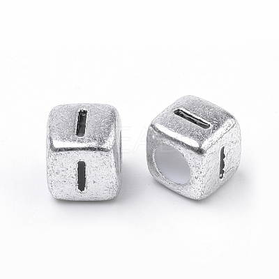 Plated Acrylic Beads PB43C9308-I-1