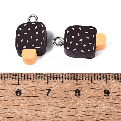 Handmade Polymer Clay Pendants CLAY-Q253-07P-1