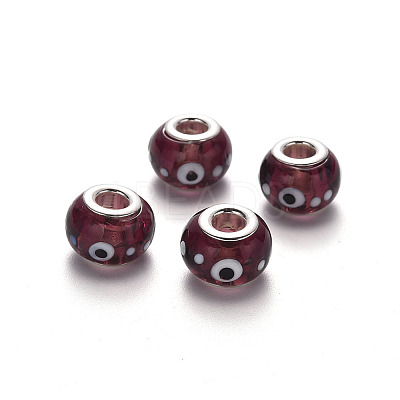 Handmade Lampwork European Beads LPDL-N001-046-C09-1