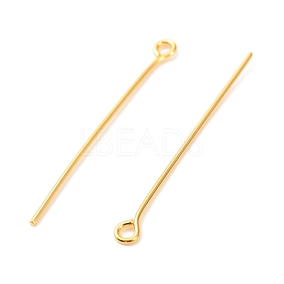 Brass Eye Pins KK-F824-113C-G-1