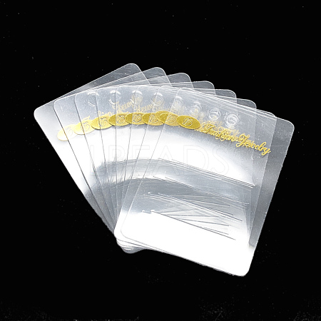 Plastic Hair Clip Display Cards CDIS-R034-53-1