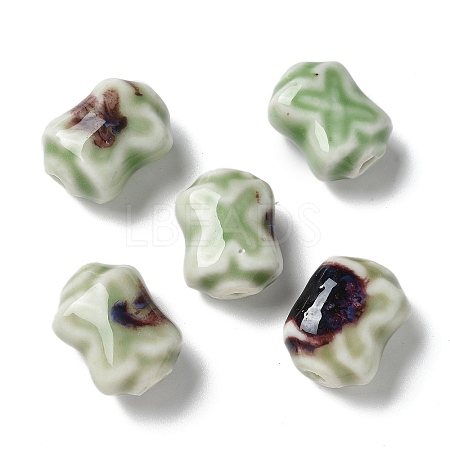 Handmade Porcelain Beads PORC-L080-E01-1