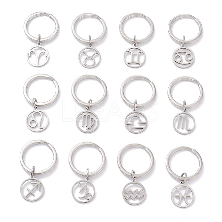304 Stainless Steel Keychain STAS-C027-01P-1