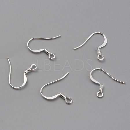 Brass Earring Hooks X-KK-O131-08S-1