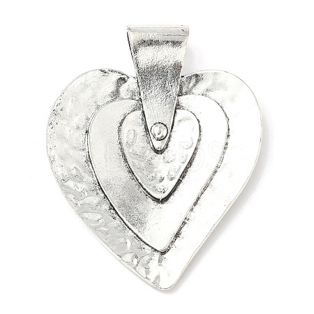 Tibetan Style Alloy Big Pendants TIBEP-F077-01E-1