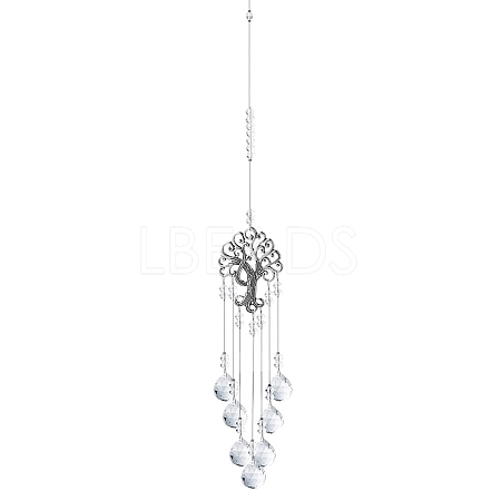 Glass Wind Chimes WICH-PW0001-26B-1