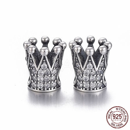 925 Sterling Silver European Beads OPDL-L017-021TAS-1