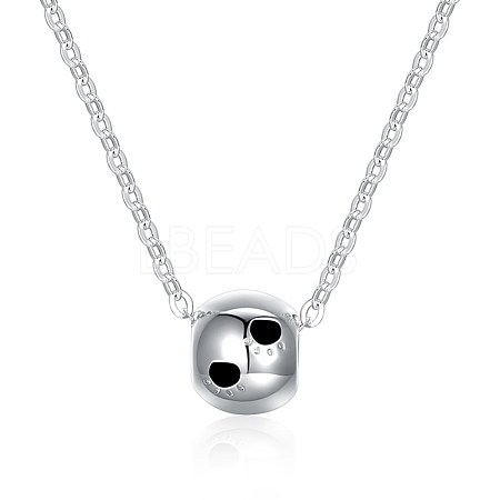 Trendy 925 Sterling Silver Pendant Necklaces BB30759-1