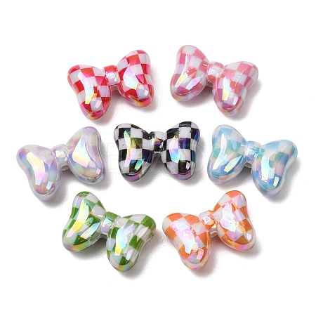 UV Plating Opaque Acrylic Beads AC-CBA8339-01A-1