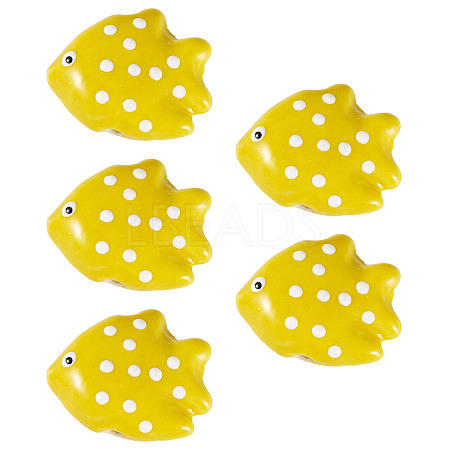 5Pcs Handmade Porcelain Beads PORC-TADJ0001-05C-1