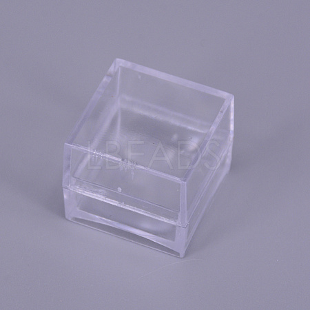 Transparent Plastic Box CON-WH0074-11-1