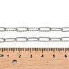 304 Stainless Steel Paperclip Chains CHS-A016-09P-A-2