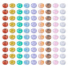 Transparent Crackle Acrylic Beads CACR-TAC0003-3