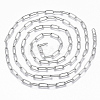 304 Stainless Steel Paperclip Chains CHS-S006-JN957-1-A-2