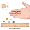 Brass Bead Caps KK-PH0034-79-3
