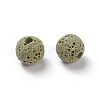Unwaxed Natural Lava Rock Beads X-G-F325-8mm-A11-2
