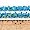 Handmade Millefiori Glass Beads Strands X-LAMP-H067-01G-4