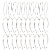 30Pcs 3 Styles Hair Accessories Iron Hair Band Findings OHAR-TA0001-08A-3