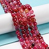 Natural Agate Beads Strands G-C082-A01-11-1