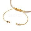 7Pcs Natural Gemstone Braided Beaded Bracelets BJEW-JB11420-6