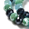 Glass Beads Strands EGLA-A034-M10mm-58-3