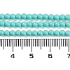 Synthetic Turquoise Beads Strands G-U004-02N-5