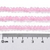 Baking Paint Imitation Jade Glass Bead Strands DGLA-A034-J4MM-A26-3
