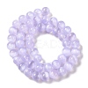 Natural Selenite Beads Strands G-C142-01B-02-3