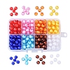 8 Color Faceted Transparent Acrylic Beads TACR-X0001-02-8mm-1