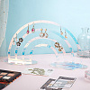 Acrylic Earring Display Stands EDIS-WH0016-14-2