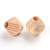 Unfinished Wood Beads WOOD-Q012-03B-LF-2