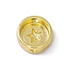 Brass Enamel Beads KK-F814-03G-M-4