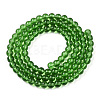 Transparent Glass Beads Strands GLAA-T032-T4mm-07-3