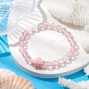 Handmade Porcelain Turtle Stretch Bracelets BJEW-JB10247-03-2