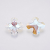 K9 Glass Rhinestone Pendants GLAA-K034-B02-2