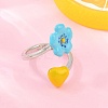Brass Cuff Open Rings for Women KK-CBA17E5-03P-02-2