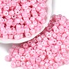 Baking Paint Pearlized Glass Seed Beads SEED-T008-03H-1