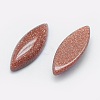 Synthetic Goldstone Cabochons G-G759-O02-2