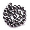 Magnetic Synthetic Hematite Beads Strands X-G-Q893-12mm-3