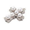 Brass Micro Pave Cubic Zirconia Pendants KK-F895-10P-2
