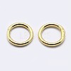 925 Sterling Silver Soldered Closed Jump Rings STER-F036-03G-0.7x5-2