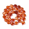 Natural Red Agatae Beads Strands G-C116-A48-01-3