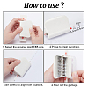 Mini Plastic 6-Hole Punch AJEW-WH0083-64A-5
